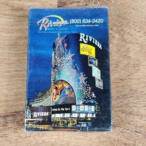 Riviera Hotel & Casino Las Vegas Playing Cards - Sealed Deck Souvenir Collectibl